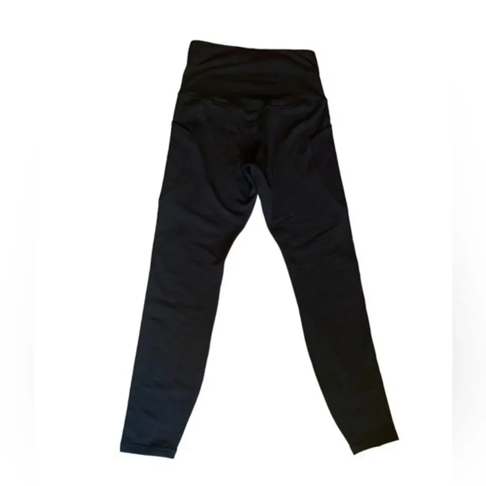 NWT Ododos Leggings High Waist 7/8 Length Activewear Black Size XS‎